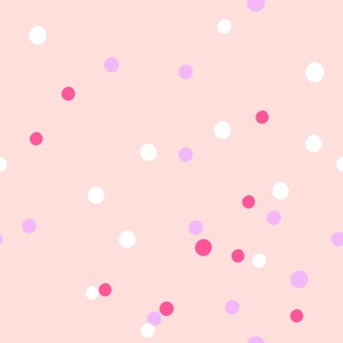 Pembe konfeti pürüzsüz arka plan, parlak parti vektör arkaplan.