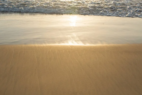 Golden Sunset Sea Shore — Stock Photo, Image