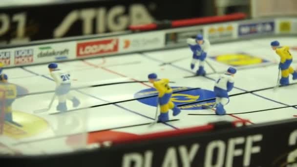 Almaty Kazakhstan July 2023 Table Hockey Visitors Play Spend Time — Stock Video
