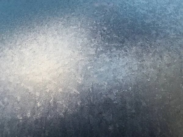 Penceredeki Buzun Dokusu Yazısıyla Yazılmış Arka Plan Olarak Kullanılabilir Seçici — Stok fotoğraf