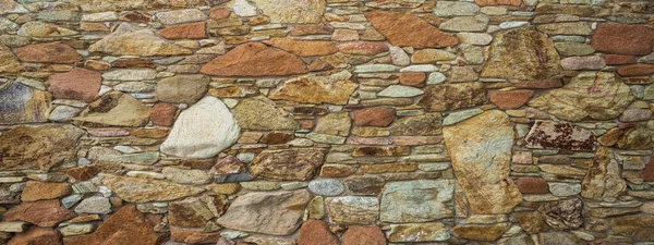 Arka Plan Doku Olarak Doğal Bir Taş Duvar Parçası Taş — Stok fotoğraf