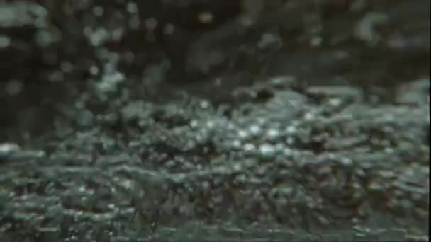 Підводні Зйомки Морської Піни Морських Хвиль — стокове відео