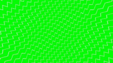 Yeşil arkaplanda soyut şablon canlandırması