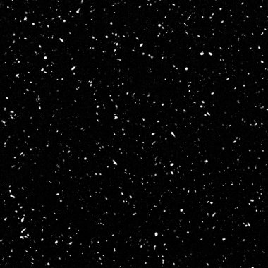 Kar örtüsü. Siyah arka planda izole edilmiş Noel karları. Kar taneleri. Düşen kar taneleri