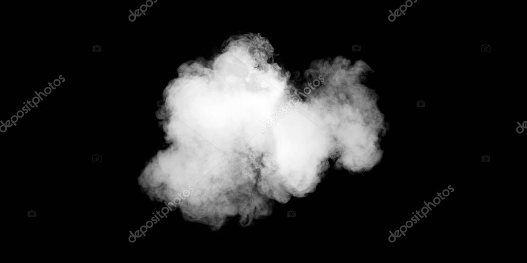Abstract cloud of fog. Smoke overlay effect. Fog overlay effect. Smoke texture overlays. Misty effect. Isolated on transparent background