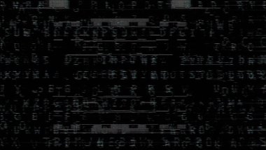Ekrandaki dijital hatalar. Renkli çizgiler gürültülü televizyon ekranı