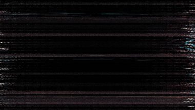 Arıza geçmişi. Ekrandaki dijital hatalar. Renkli çizgiler gürültülü televizyon ekranı