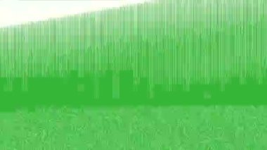 Soyut arıza geçmişi. Pikselleşmiş doku. Dijital Gürültü. Yeşil ekranda dijital hatalar 