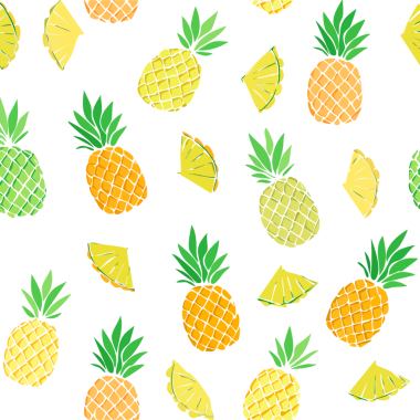 Yaratıcı tasarım için farklı açılarda serpiştirilmiş sanatsal böğürtlen ve meyvelerle renksiz desen.