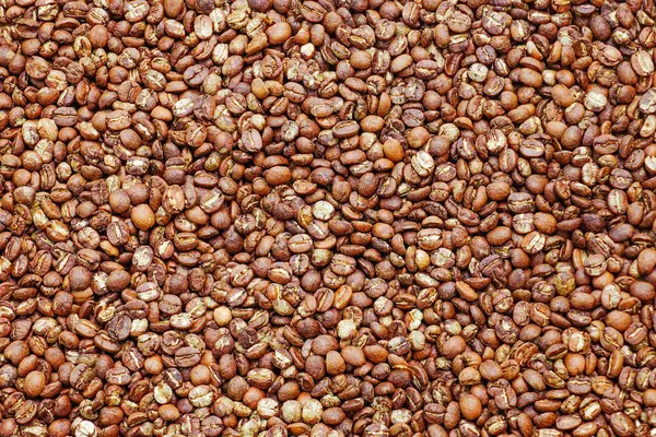 Kavrulmuş kahve çekirdekleri, kahverengi kahve çekirdekleri..