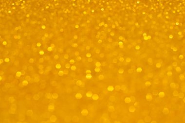 Altın bokeh arkaplan, parlak bokeh ışık efekti, soyut arkaplan.