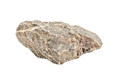 Beyaz Arkaplanda Kaya Taşları, Saydam Arkaplanda Doğal Taş.