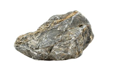 Beyaz Arkaplanda Kaya Taşları, Saydam Arkaplanda Doğal Taş.