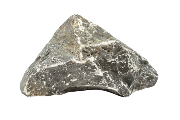 Beyaz Arkaplanda Kaya Taşları, Saydam Arkaplanda Doğal Taş.