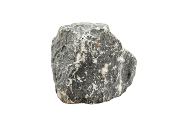 Beyaz Arkaplanda Kaya Taşları, Saydam Arkaplanda Doğal Taş.