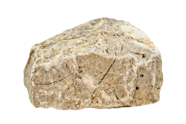 Beyaz Arkaplanda Kaya Taşları, Saydam Arkaplanda Doğal Taş.