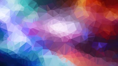 Düşük polyester soyut arkaplan, moda, geometrik, siber çokgen duvar kağıdı, üçgen tarzı poster