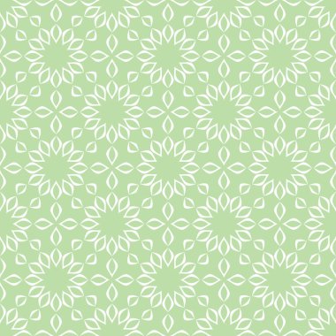 Soyut geometrik yeşil ve beyaz hippi moda yastık deseni, egzotik lüks şekilli yeşil ve beyaz karalama kumaş dekoru
