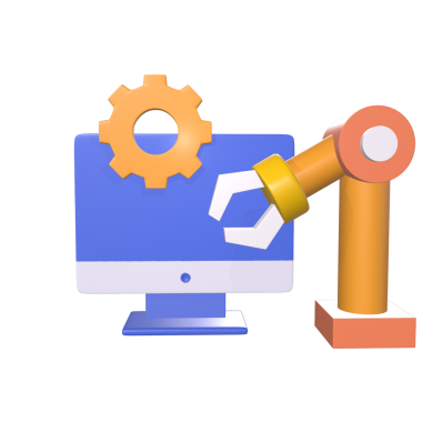 iş 3d nesneleri illüstrasyonu