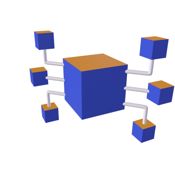 Ticari pazarlama 3d nesneleri illüstrasyonu