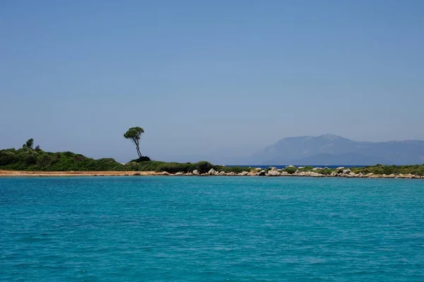 Strand Der Mittelmeerinsel Dalyan Türkei — Stockfoto