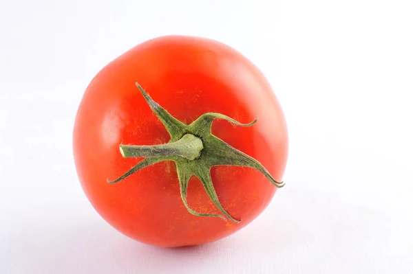 红色西红柿 白色底色 — 图库照片