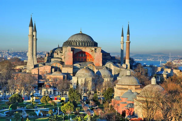 Hagia Sza Istanbul Turkey — стоковое фото