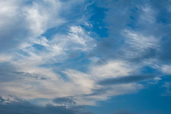 stock image blue sky with clouds