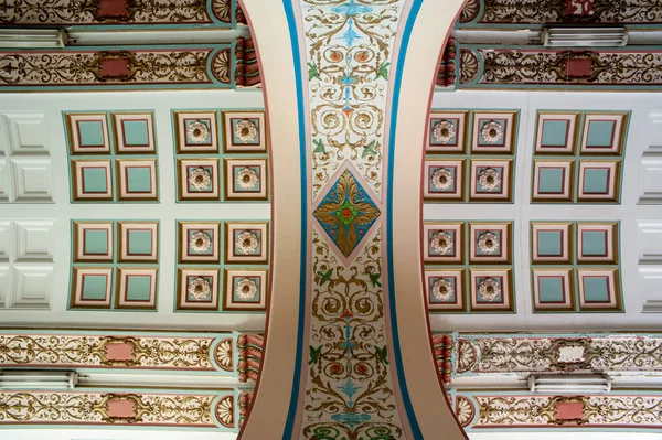 Цегляні Прикраси Історичного Вокзалу Айдарпаша Османської Імперії — стокове фото