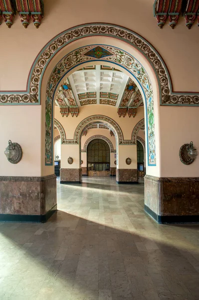 Interior Architectural Details Historical Haydarpaa Station Ottoman Period Istanbul — Stock Photo, Image