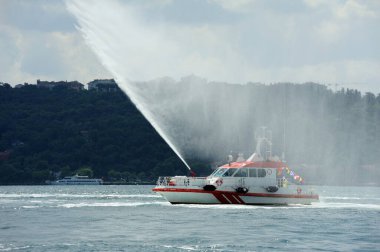 Her yıl 4 Temmuz 'da İstanbul' da düzenlenen Cabotage Festivali 'nde tekneler gösteriliyor