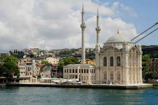 Ortakoy Mecidiye Mosque Istanbul Turkey — Φωτογραφία Αρχείου