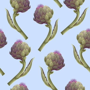 Enginarlı kusursuz desen. Vektör