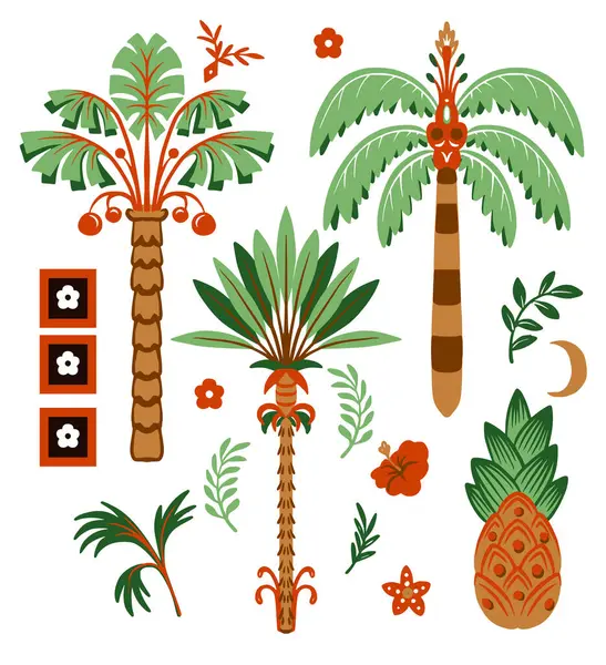 Basit avuç içleri ve geometrik elementler izole edildi. Vektör