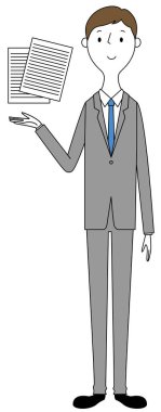 - Genç bir işadamı evlenme teklif ediyor. - Genç bir iş adamının resmi..