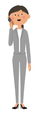 - Takım elbiseli bir kadın. - Takım elbiseli bir kadının görüntüsü..