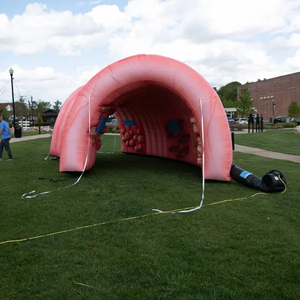 stock image Johnson City, Tennessee    United States      2023-04-22       King Commons Park:  Inflatable object.