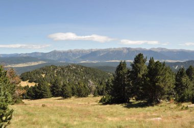 Dağları seyret. Pireneler .