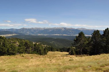 Dağları seyret. Pireneler .