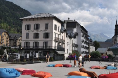 Saint-Gervais-les-Bains, Fransa. 17 Ağustos 2024. Royal Splendid Oteli .