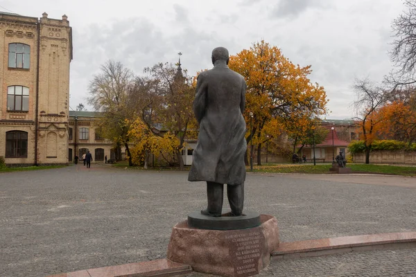 Κίεβο Ουκρανία Οκτωβρίου 2022 Μνημείο Του Σικόρσκι Στο Πάρκο Των — Φωτογραφία Αρχείου