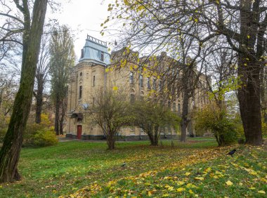 Kiev, Ukrayna. 8 Kasım 2022. 1903 'te KPI bölgesindeki öğretim görevlileri için ikamet yeri.