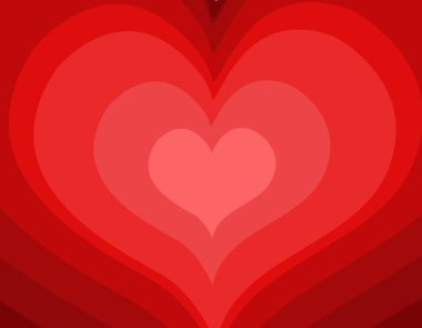 Colorful Heart vector illustration design