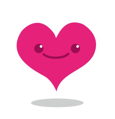 Cartoon Heart vector illustration design 