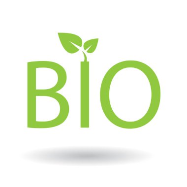 bio ikon vektör çizimi tasarımı