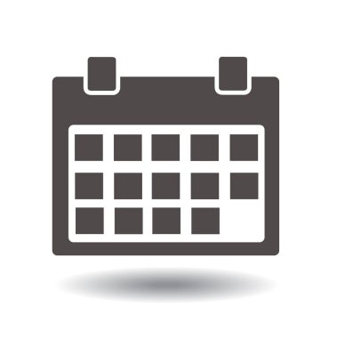 2024 vektör illüstrasyonu için takvim