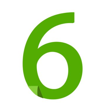 Renkli sayının gösterimi.