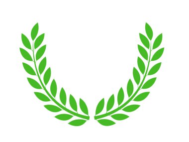 defne çelengi vektör çizimi