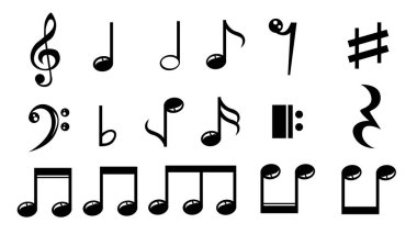 Nota arka plan hatları ile personel