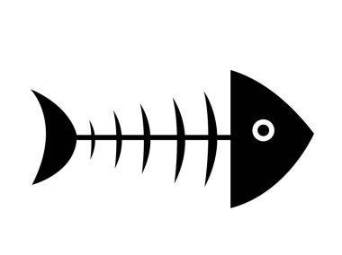 balık logosu tasarımı vektör arkaplanı